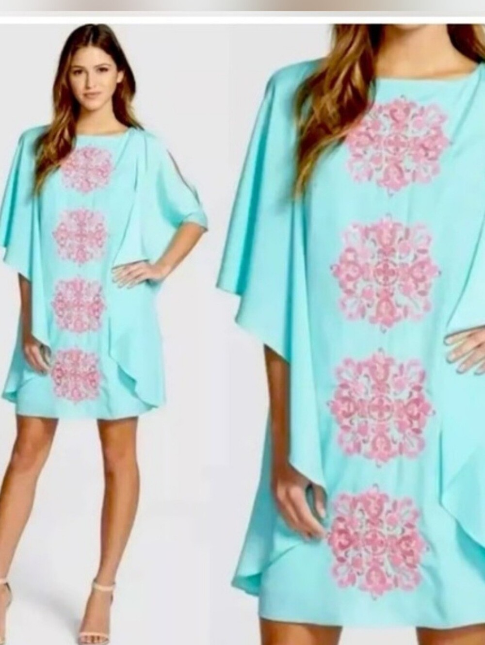 Lilly Pulitzer Marguerite caftan dress Large - Picture 4 of 4